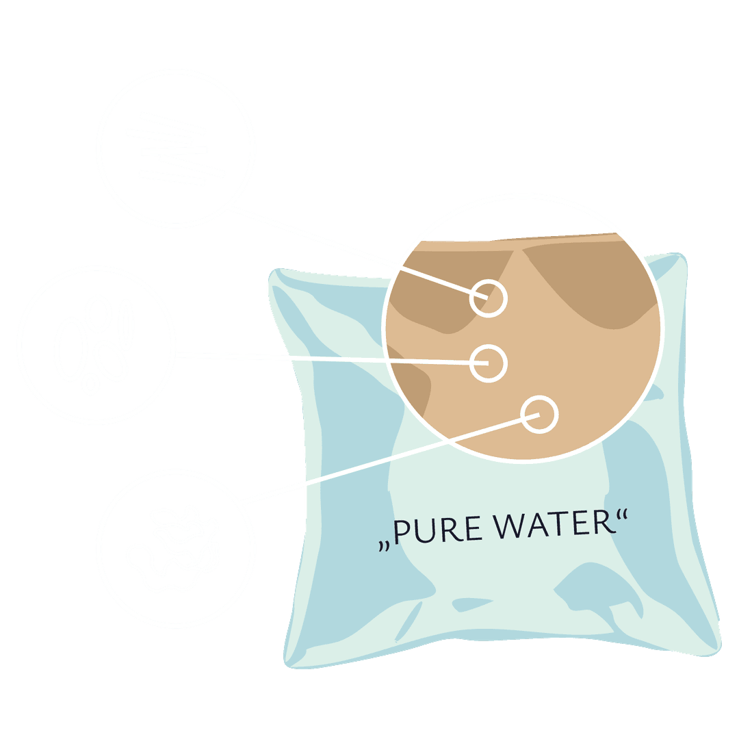 Sachet Water Illustration
